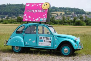 reclame, auto, wagen, bestickering, sticker, publiciteit, geld verdienen, reclame op auto, geld verdienen met reclame
