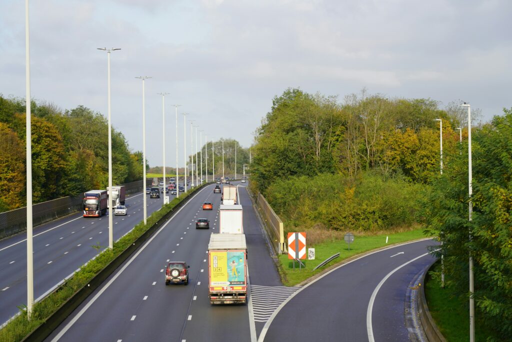 Autosnelweg waar je een vignet nodig hebt
