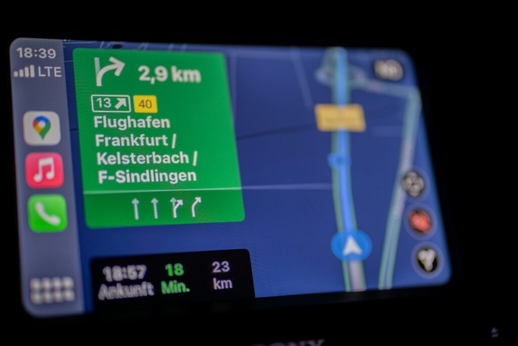 Navigatie via Apple CarPlay