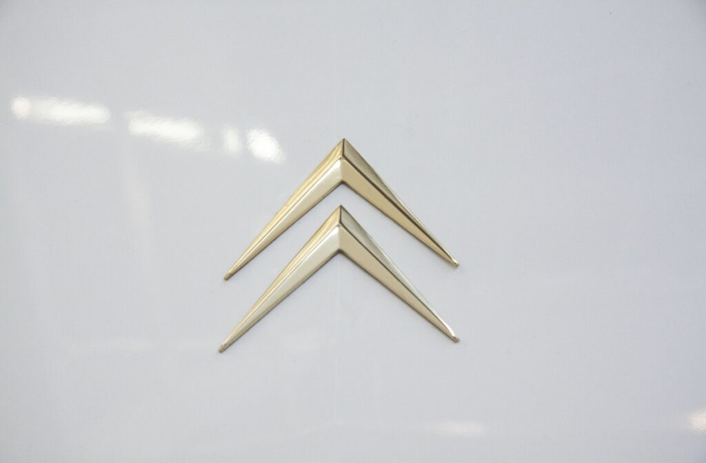 Het logo van Citroën