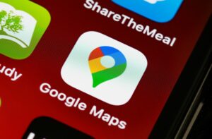 Google maps als app voor in de auto