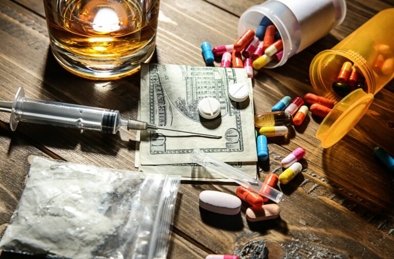 verschillende soorten drugs in het verkeer