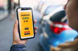 Parkeerapps voor in de auto