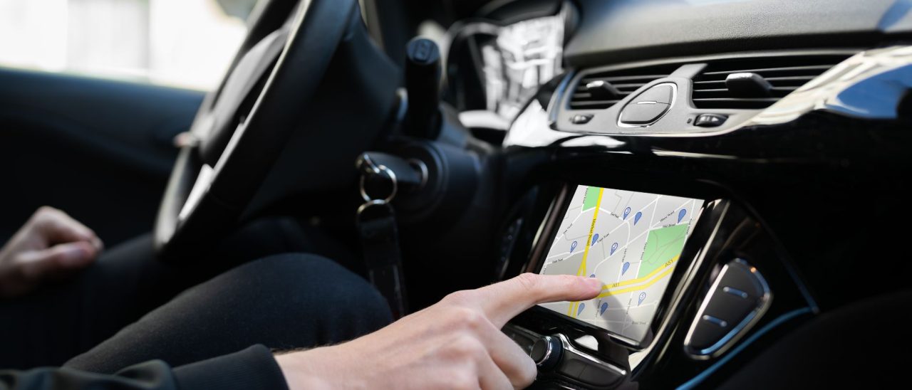 Ingebouwde gps of navigatie-app