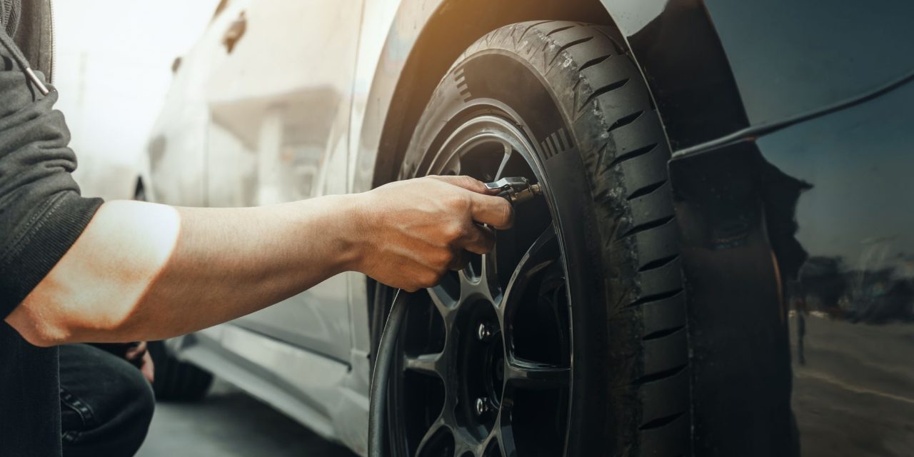 Bandenspanning meten