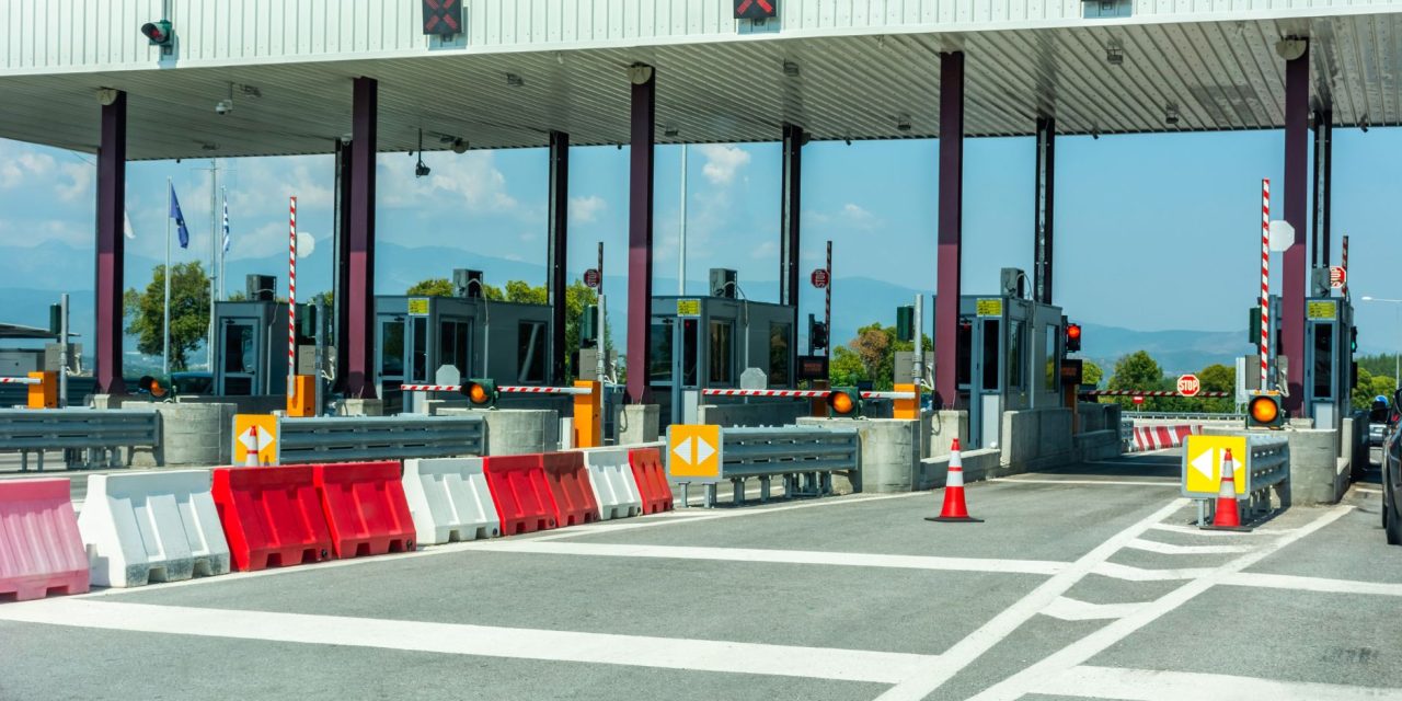 Tolpoorten waar je met de Bip&Go badge kan passeren