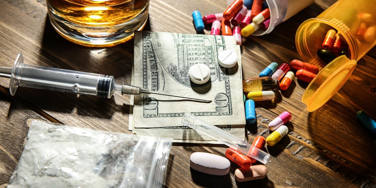 verschillende soorten drugs in het verkeer