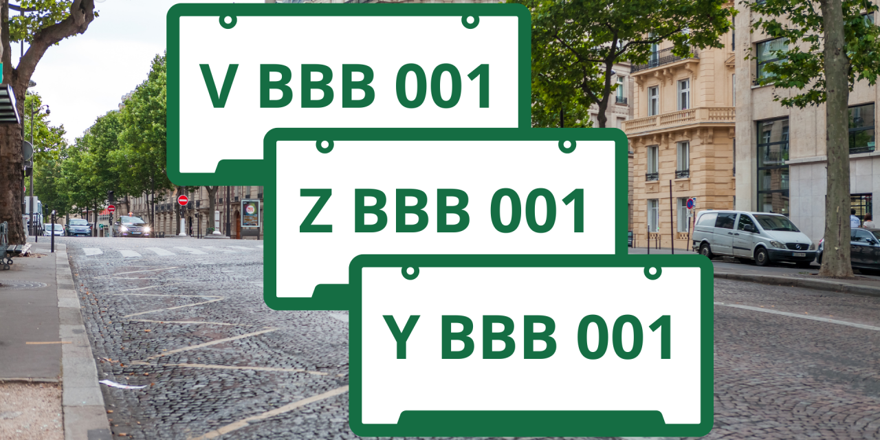 Banner Tweedehands Auto - Commerciele nummerplaat new