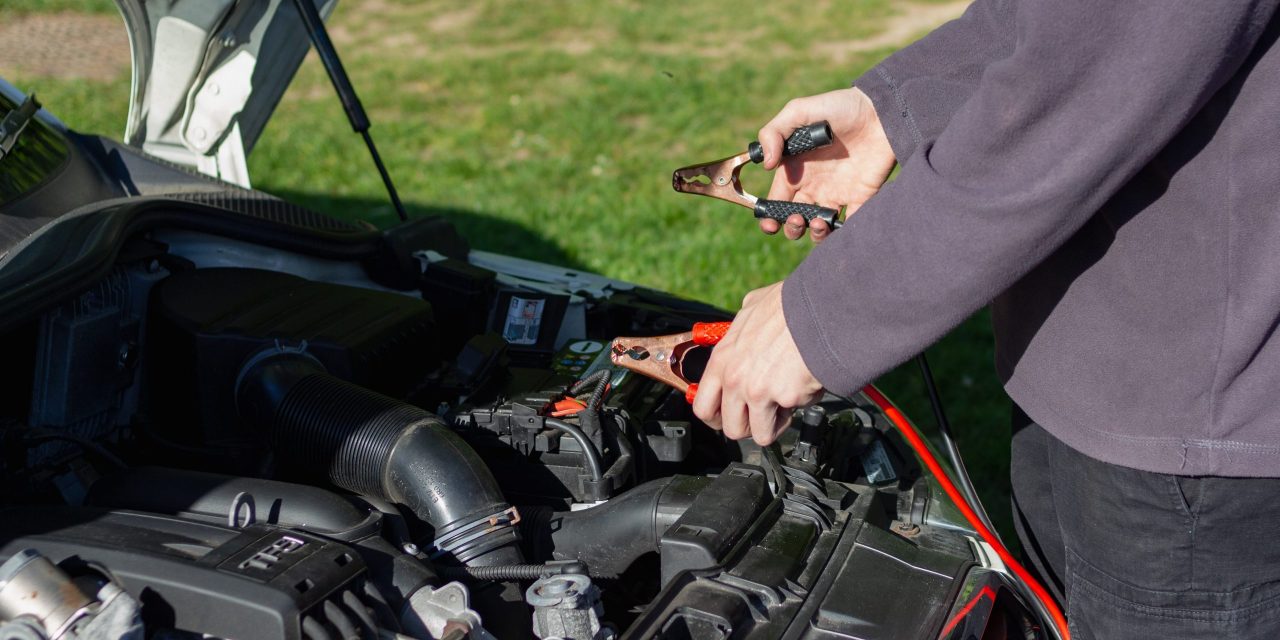 autobatterij leeg