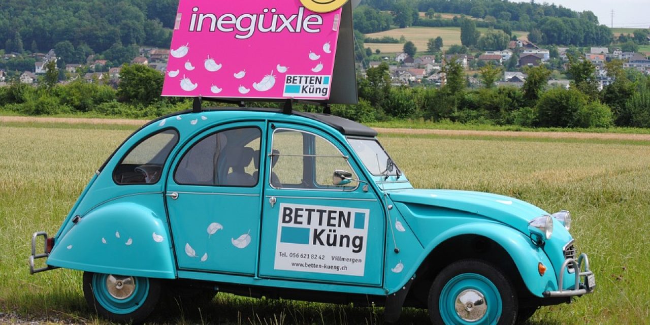 reclame, auto, wagen, bestickering, sticker, publiciteit, geld verdienen, reclame op auto, geld verdienen met reclame